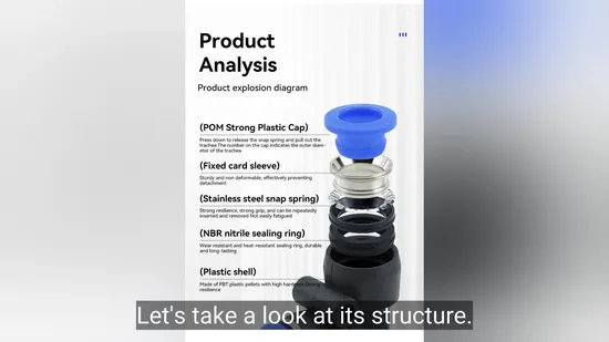 Pneumatic Connector Versatile Industrial Fittings for Efficient Pneumatic Equipment Supply Pneumatic Componentssolutions